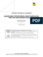 20603E01, Guidelines For Material Selection in O&G Processing Facilities - Jan 2011 PDF