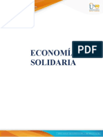 Fase 1 Sistematización de Los Avances Que Ha Tenido La Economía Solidaria