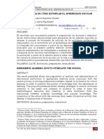 Una Experiencia de Cómo Estimular El Aprendizaje Escolar: Lauramt@feipa - Uho.edu - Cu