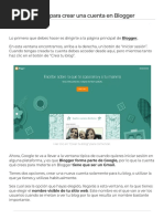 Cómo Crear Un Blog en Blogger (2023) PDF