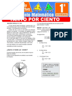 12 - Tanto Por Ciento para Primer Grado de Secundaria