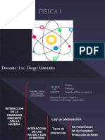 FISICA I Interaccion Radiacion Con Materia