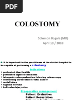 COLOSTOMY