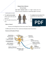 Biological Basis of Behavior