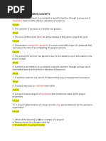 Project Management Concepts