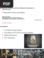 Integrated UF + RO Application in Chemical Wastewater Reuse