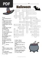 Halloween Crossword