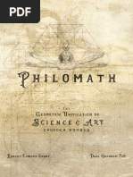 PHILOMATH The Geometric Unification of Science Art Through Number (Robert Edward Grant Talal Ghannam)