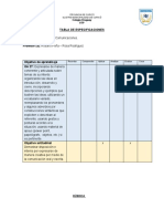 Rubrica para Infografía