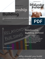 Relationship Building PDF