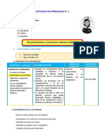 E1 A1 SESION TUT. Nos Presentamos y Conocemos Nuestras Cualidades