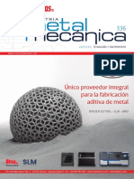 Único Proveedor Integral para La Fabricación Aditiva de Metal