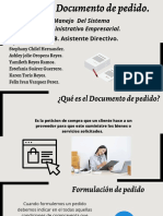 Documento de Pedido