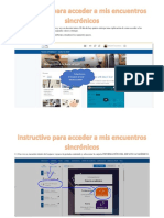 Instructivo para Acceder A Sesiones Sincronicas