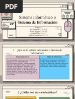 Sistema Informa¡tico o Sistema de Informacia