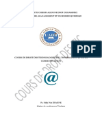 Cours de Droit Des TIC BAMBEY 2023 PDF