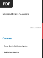 7-Modified Booth Algorithm - Bit Pair Recoding-22-12-2022