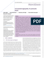 Prevalence of Cerebral Amyloid Angiopathy (2021)