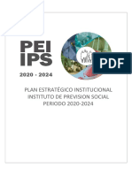 Plan Estratégico Institucional Instituto de Prevision Social PERIODO 2020-2024