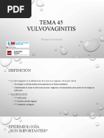 Tema 45 Vulvovaginitis