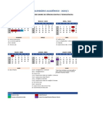 Calendario Academico 23 1 FACULDADE UNIME DE CIÊNCIAS EXATAS E TECNOLÓGICAS PDF