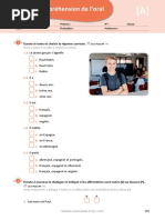 (3.2.1.1) Voila7 - CAP - (Fiches de Travail - Comprehension de L'oral) - U1 - 1A