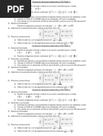 Evaluación Integradora Matemática 3°B (TEMA 1)