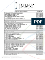 Convênios de Estágio PDF