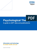 Guide To IAPT Data and Publications PDF