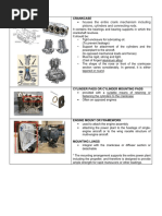 Engine Parts Functions