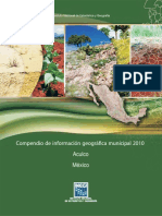 Compendio de Información Geográfica Municipal 2010: Aculco México