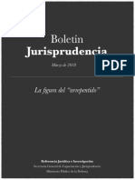 Arrepentido, Boletín MPD