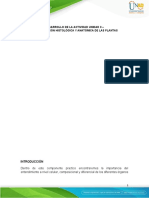 Unidad 3 - Tarea 4 - Comprensión Histológica y Anatómica de Las Plantas Final