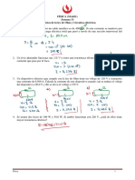 Ejercicios de Electricidad Ley de Ohm Circuitos Eléctricos - Sol PDF