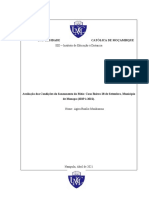 Avaliação Das Condições Do Saneamento Do Meio: Caso Bairro 28 de Setembro, Município de Monapo (2019 À 2021) .