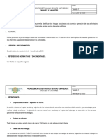 Procedimiento de Limpieza de Canales y Bajantes