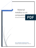 Materiales en Un Avión