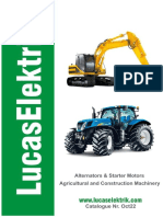 Agricultural & Construction Machinery Range Oct22