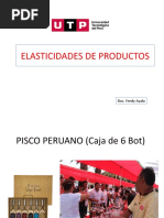 Practica en Equipo Elasticidades de Productos