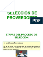 Seleccion de Proveedores