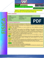 Experiencia de Aprendizaje 01 - 3ero y 4to - Educacion Fisica - 2023