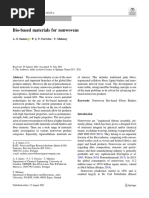 Bio-Based Materials For Nonwovens Santos - Et - Al-2021-Cellulose