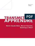 Transmettre, Apprendre - Collectif PDF