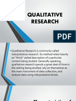 Qualitative Research