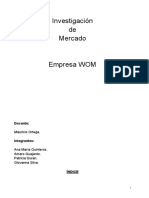 Investigación de Mercado Wom