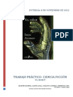 Trabajo Practico-Ciencia Ficcion: Entrega: 8 de Noviembre de 2022