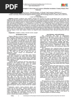 Morphological and Physiological Characters of Cassava (Manihot Esculenta Crantz) Which Wet Tolerant