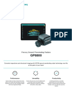 SF Proceq gp8800 Ultraportable Concrete GPR Radar