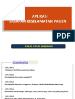 Sasaran Keselamatan Pasien