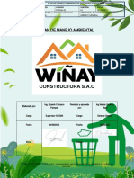 Plan de Manejo Ambiental